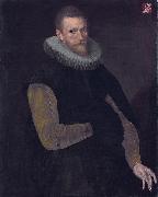 Cornelis Ketel Portrait of Jacob Cornelisz Banjaert oil painting artist